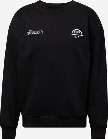 ELLESSE Sweatshirt 'Tempa' in Black: front