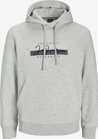 JACK & JONES Sweatshirt 'FREDERIKSBERG' in Grau: Vorderseite