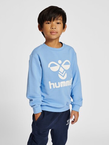 Hummel - Sweatshirt de desporto em azul: frente