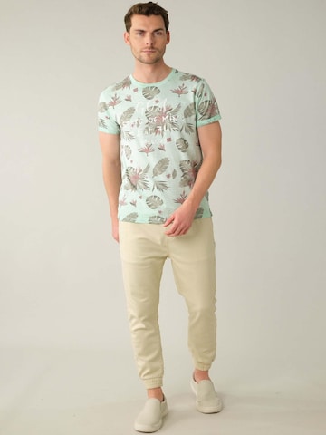 T-Shirt 'Balinese' Deeluxe en vert
