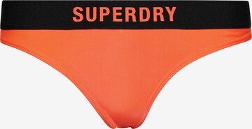 Bas de bikini Superdry en orange : devant