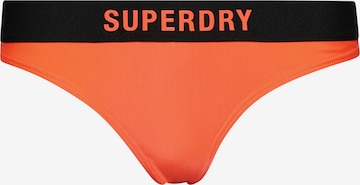 Superdry Bikini Bottoms in Orange: front