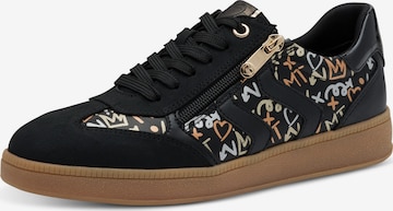 MARCO TOZZI - Zapatillas deportivas bajas en negro: frente