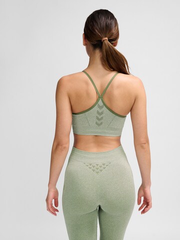 Hummel Bustier Sport bh in Groen