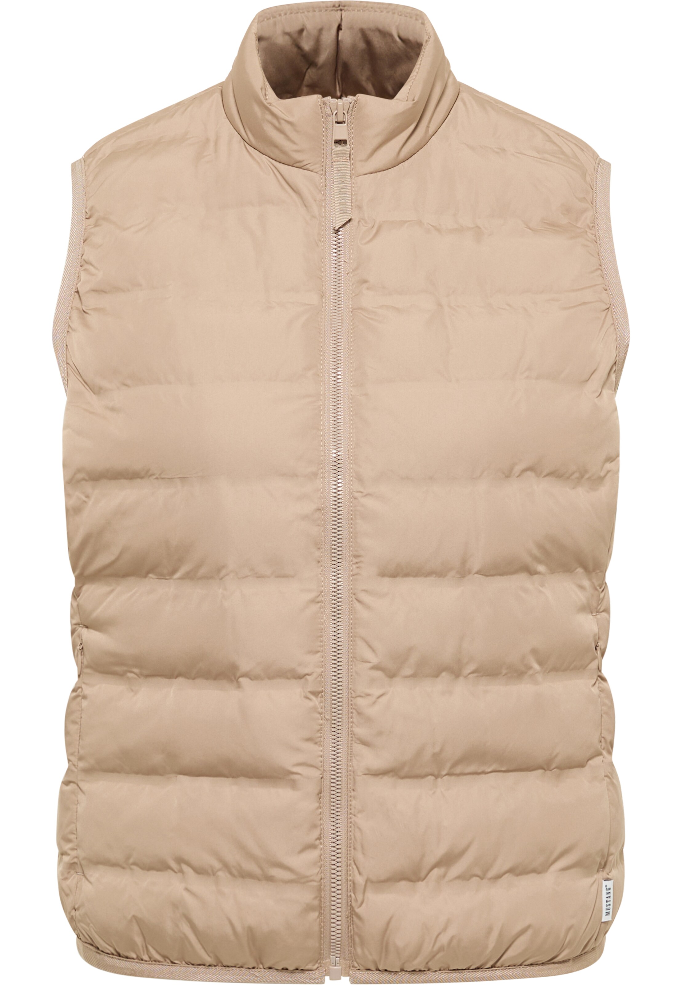 MUSTANG Vest 'Twin Lakes' in Beige: front