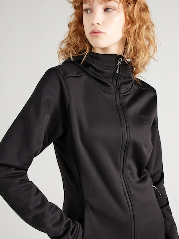 Didriksons Sportsweatjacke 'ANNELI' in Schwarz