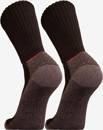 UphillSport Athletic Socks 'VIRVA' in Black