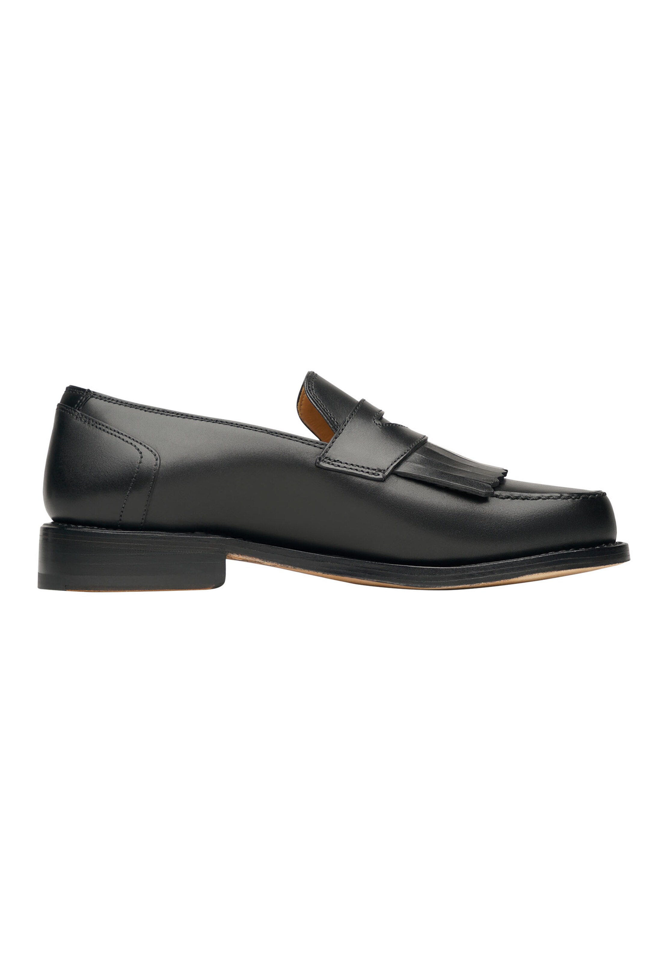 Henry Stevens Classic Flats 'Amelia FL' in Black
