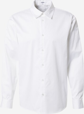 ABOUT YOU x Kevin Trapp Regular fit Business shirt 'Nils' in White: front