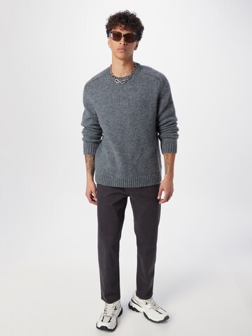 pilka SCOTCH & SODA Siaurėjantis „Chino“ stiliaus kelnės