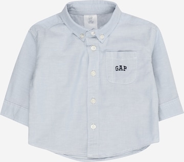 GAP Button up shirt in Blue: front