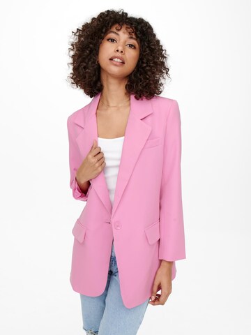 ONLY - Blazer 'Lana-Berry' em rosa