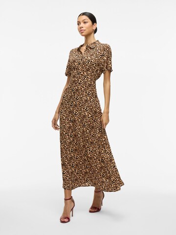 Robe-chemise VILA en beige