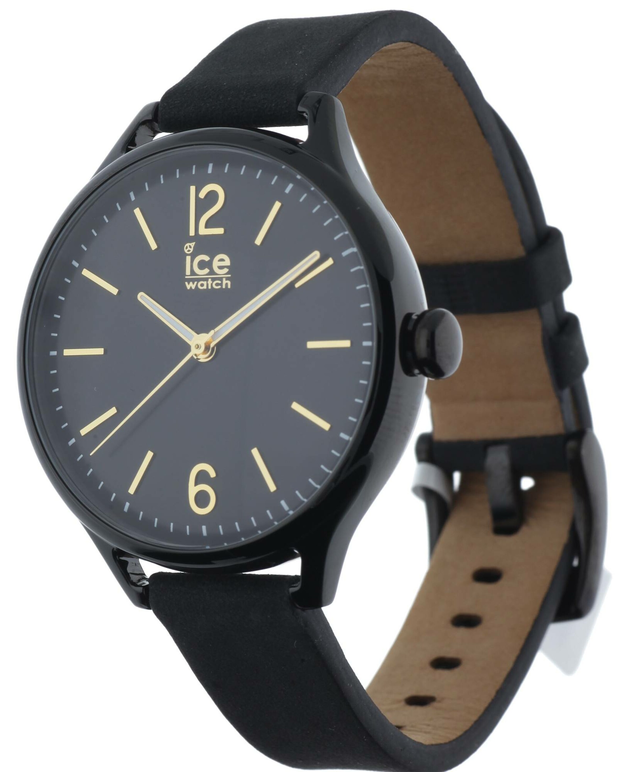ICE WATCH Analoog horloge 'Ice Time' in Zwart