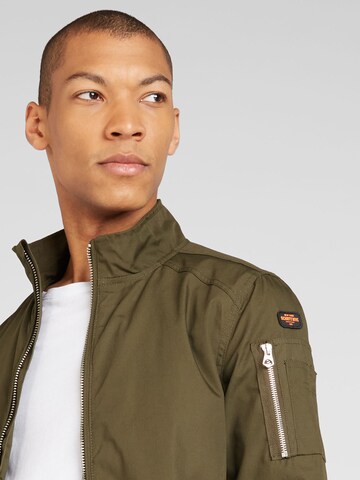 Schott NYC Between-Season Jacket in Green