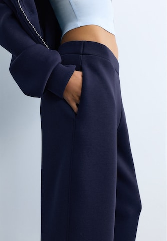 Pull&Bear Barrel Byxa i blå