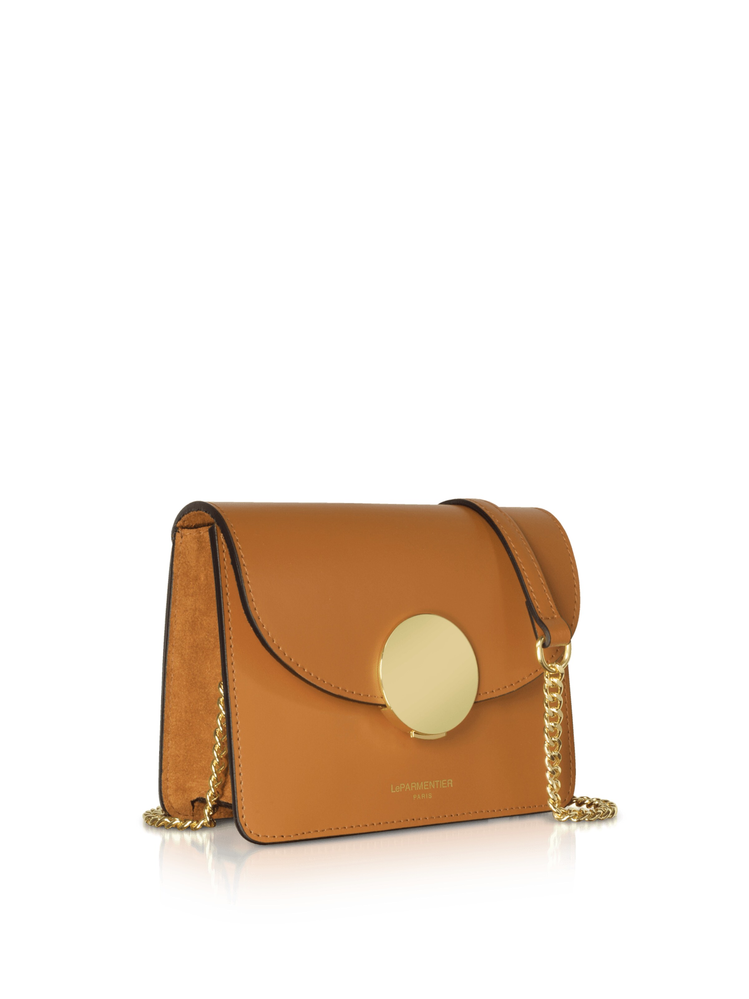 LeParmentier Schoudertas 'New Ondina Mini' in Bruin