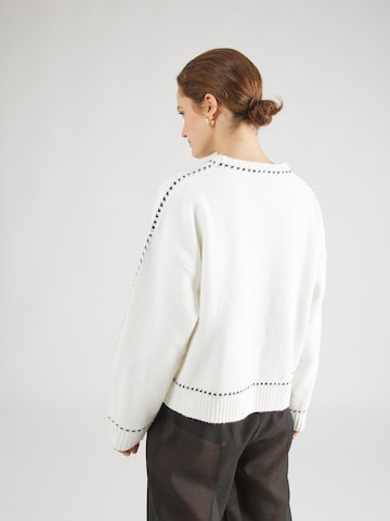 Neo Noir Sweater 'Detri' in White