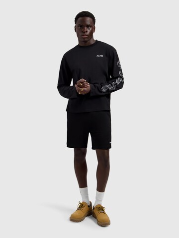 Pure Path Regular Pants in Black