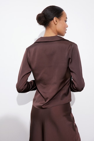 Envii Blouse 'Copper' in Brown