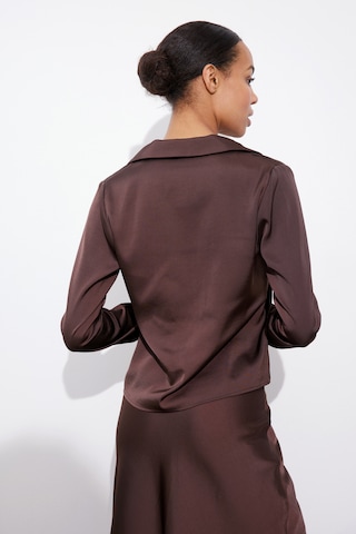 Camicia da donna 'Copper' di Envii in marrone