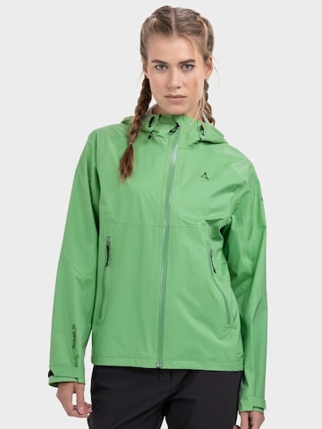 Schöffel Outdoorjas 'Vistdal' in Groen: voorkant