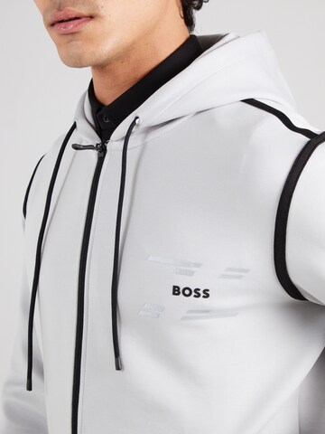 BOSS Bluza rozpinana 'Saggy' w kolorze szary
