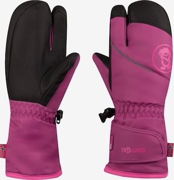 TROLLKIDS Gloves in Purple: front