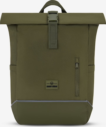 Zaino 'Robin Medium Bike' di Johnny Urban in verde: frontale