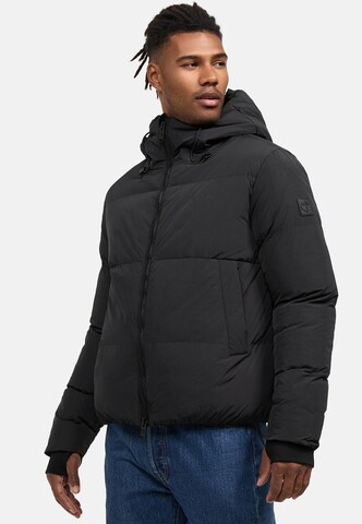 STONE HARBOUR Winter jacket 'Tayroos XX' in Black: front
