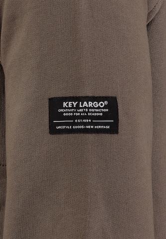 Key Largo Sweatshirt 'Final' in Brown