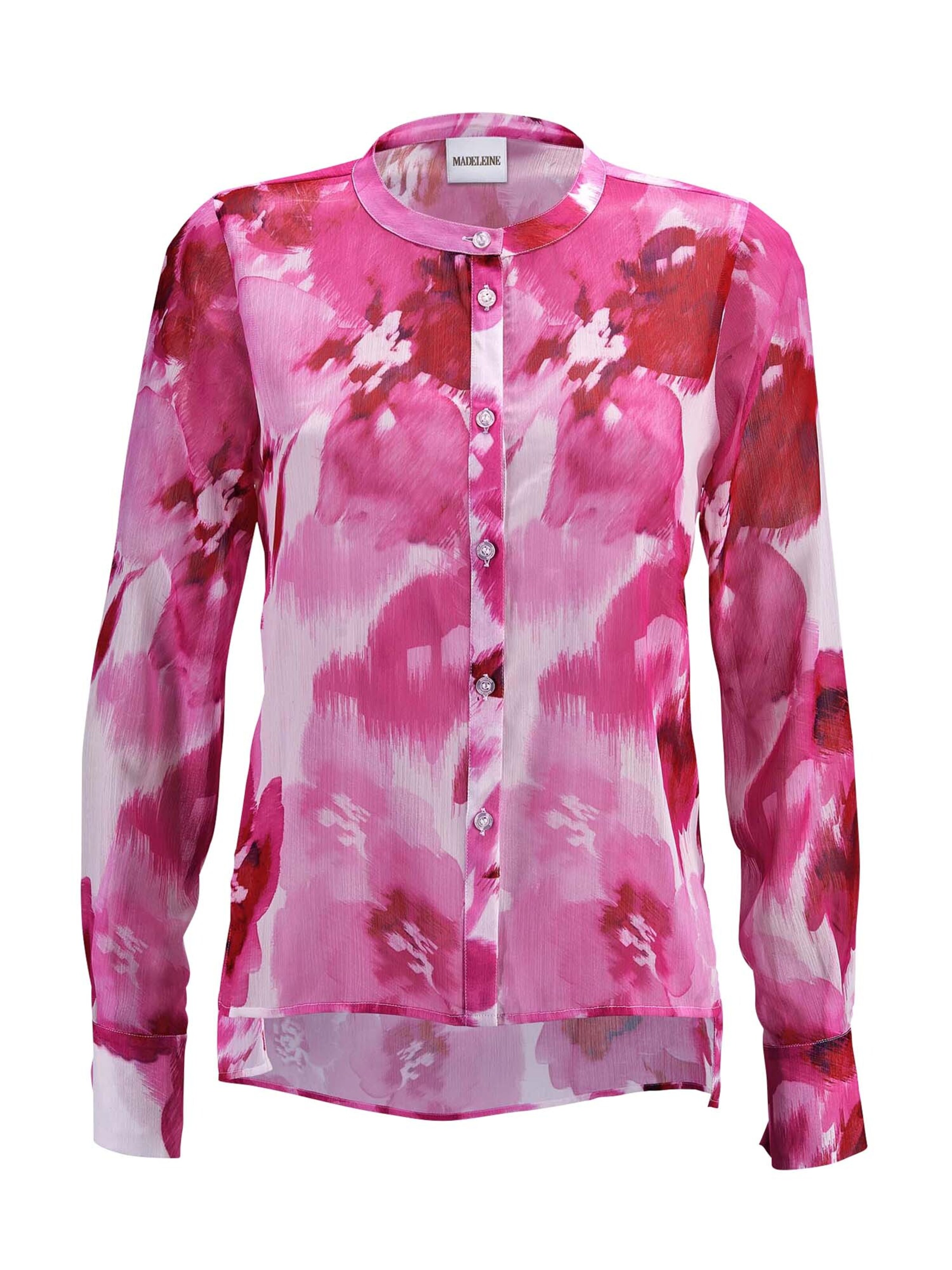 MADELEINE Blouse in Roze: voorkant