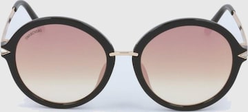Swarovski Sonnenbrille 'Swarovski SK0184 D Shiny dark brown 54/18/140 Women Sunglasses' in Braun: Vorderseite