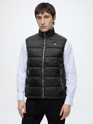 Gilet Karl Lagerfeld en noir : devant