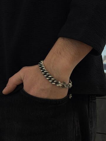 REYTEL - Pulsera 'SKALL' en plata