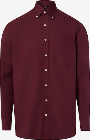 Chemise Nils Sundström en rouge : devant