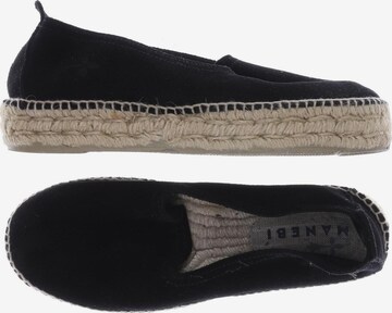 Manebí Flats & Loafers in 38 in Black: front