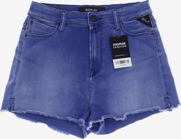 REPLAY Shorts XS in Blau: predná strana