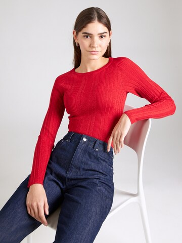 b.young Sweater 'Mobbe' in Red: front
