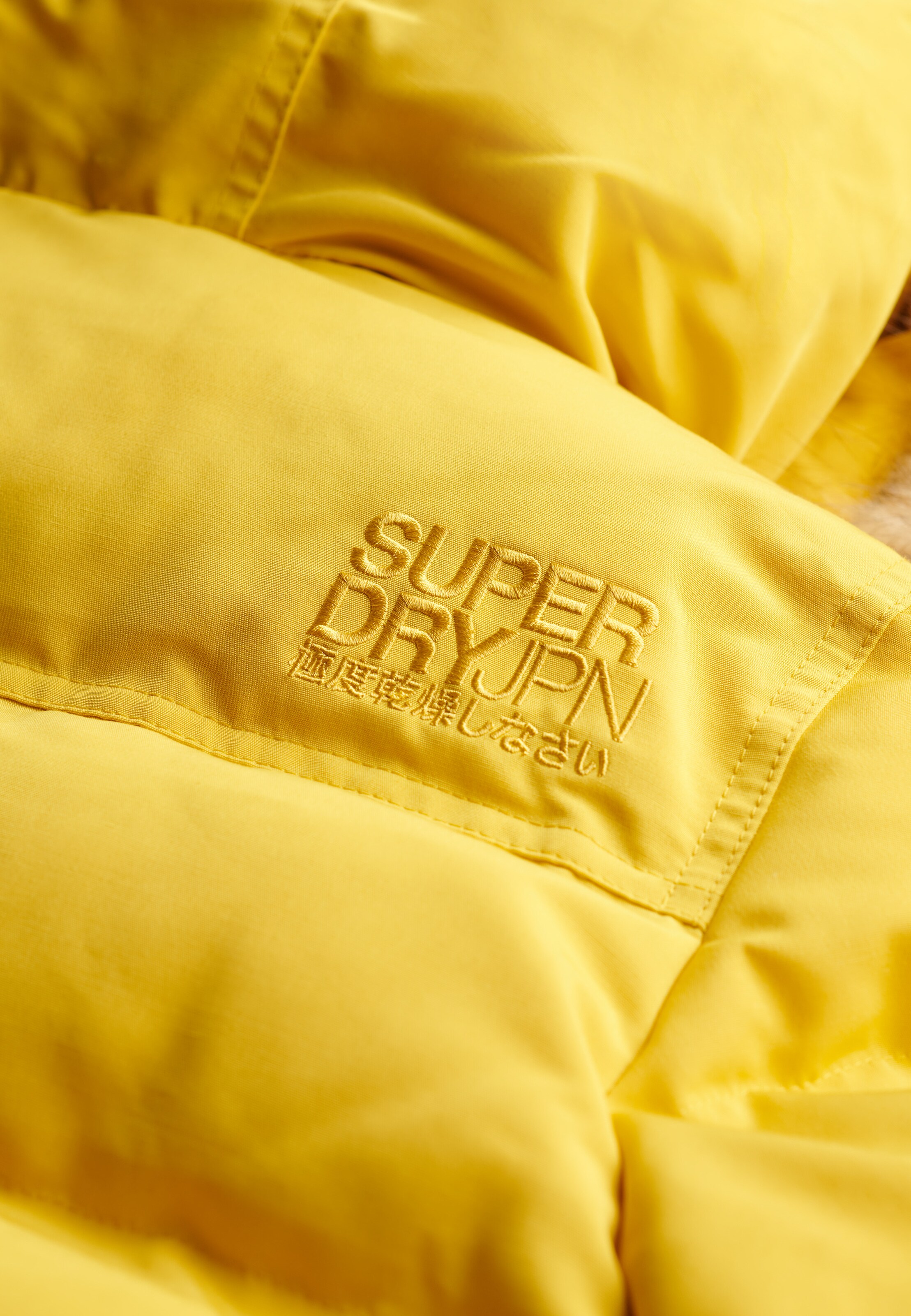 Superdry & Co Winter Jacket 'Everest' in Yellow