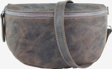 Sacs banane 'NINO' lePelou en marron : devant