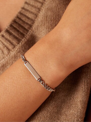 Bracelet Lucardi en argent : devant