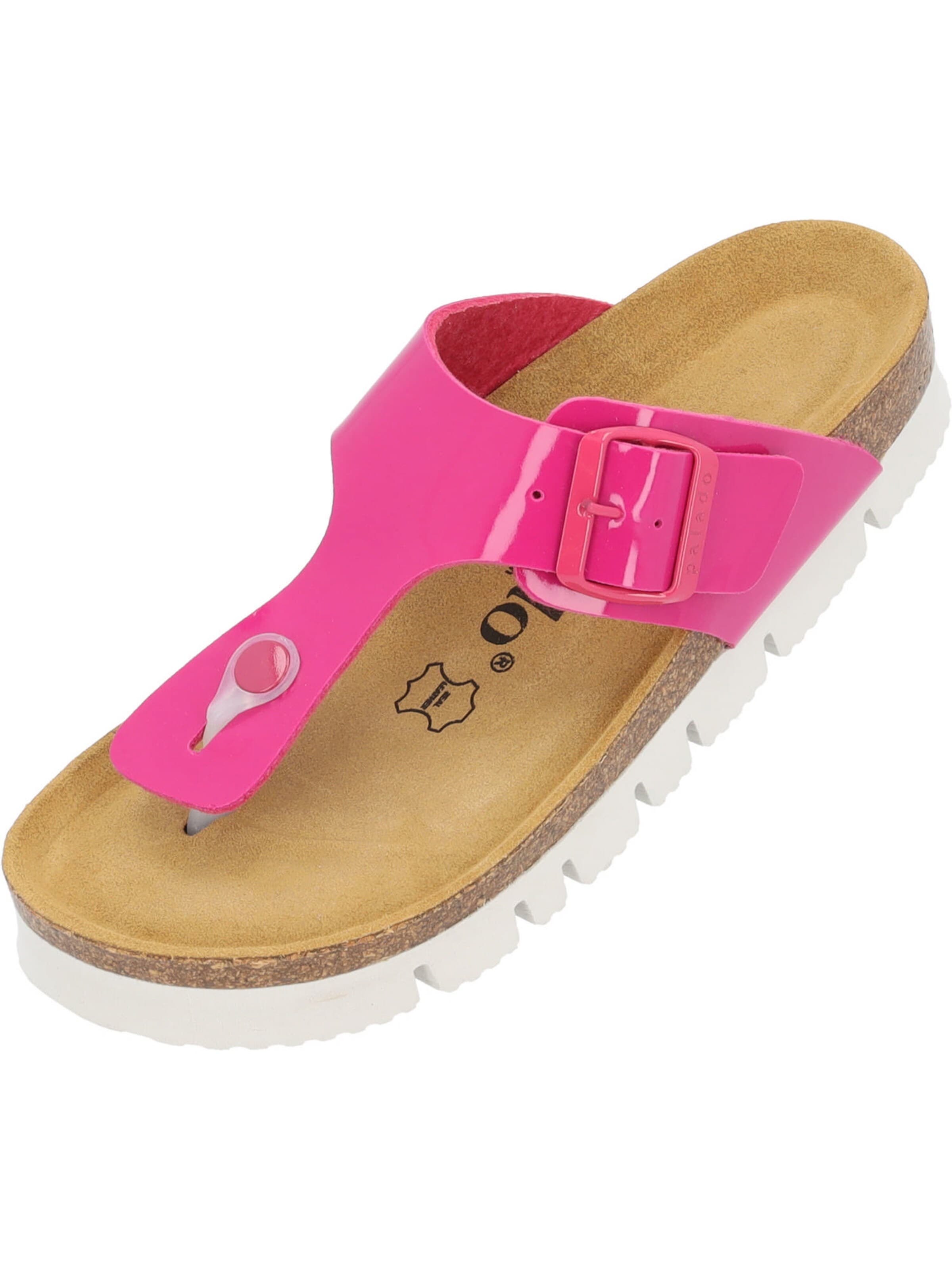 Palado Zehentrenner 'Palado Kos PL Lack'‌ in Pink: Vorderseite