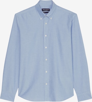 Marc O'Polo Regular fit Overhemd in Blauw: voorkant