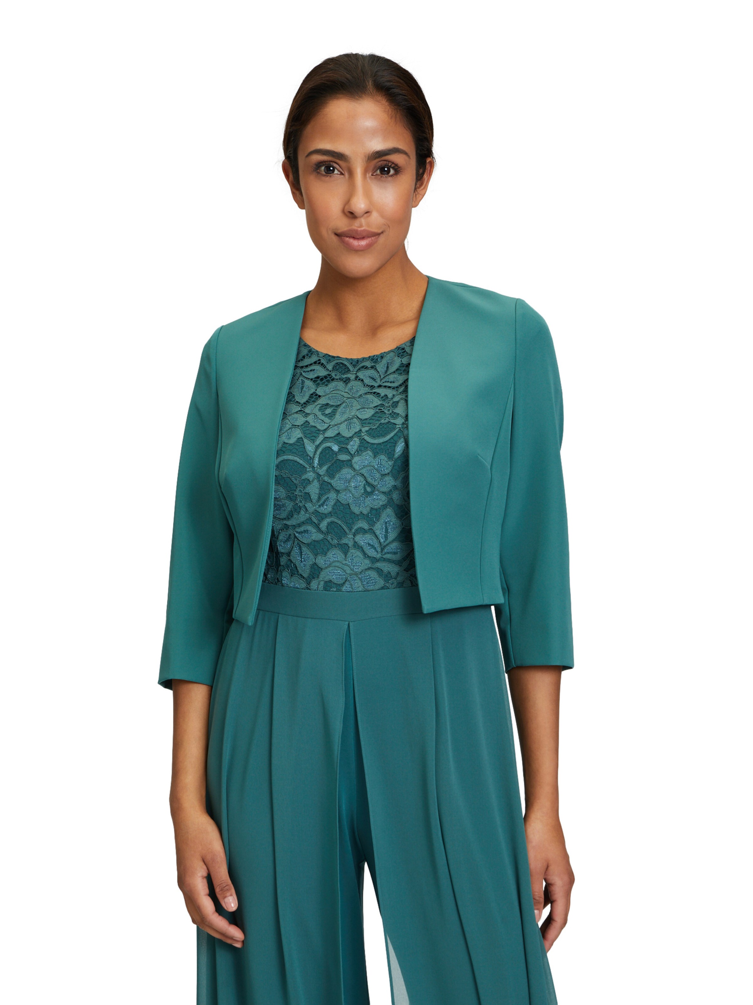 Bolero di Vera Mont in verde: frontale