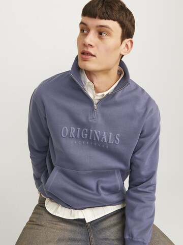 JACK & JONES Sweatshirt in Blau
