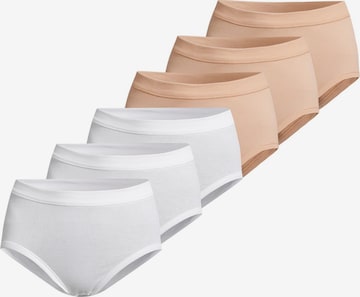 CON-TA Panty 'Feinripp' in Beige: front