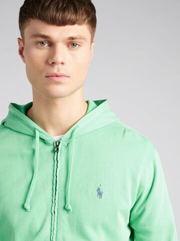 Polo Ralph Lauren - Ajuste regular Sudadera con cremallera en verde