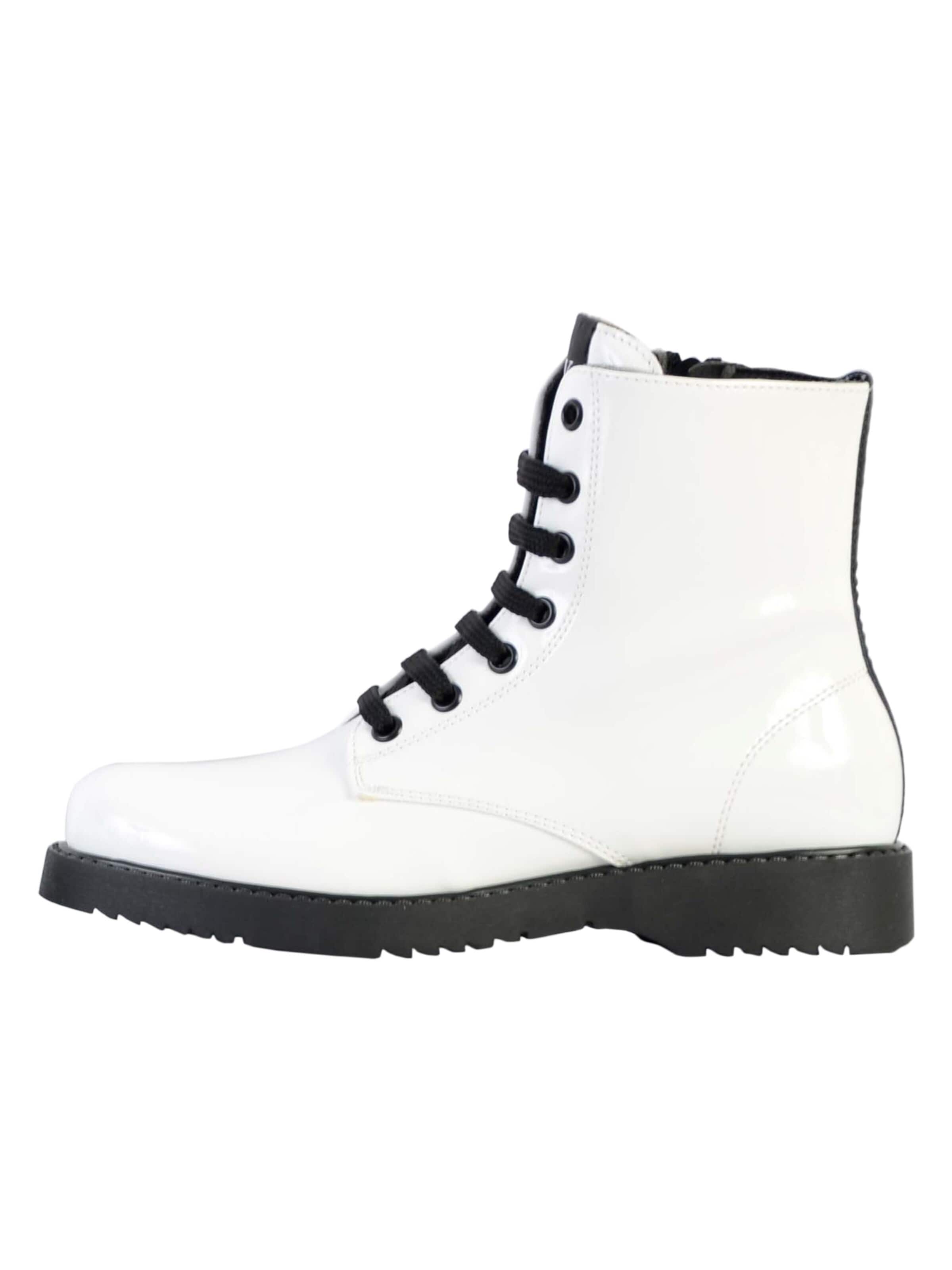 Bottes Calvin Klein en blanc : devant