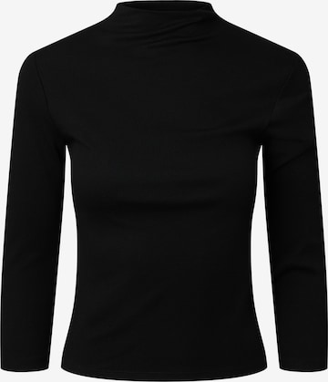 T-shirt 'ALLY' PIECES en noir : devant